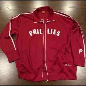 Very Rare Vintage Phillies Red X Jacket